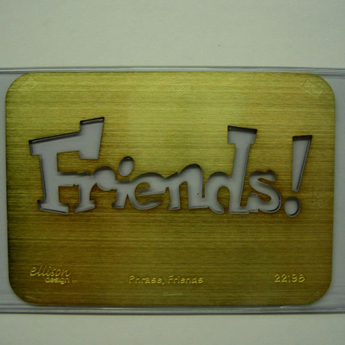    Sizzix "Friends!"