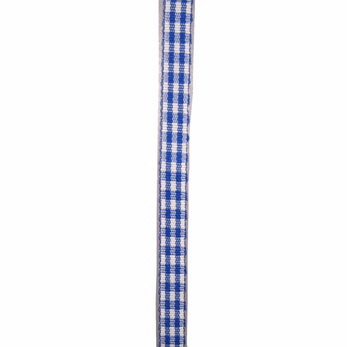 Лента клетчатая Синяя, 1 см, уп. 1 метр
